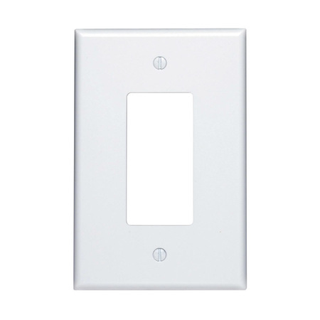 LEVITON Plate Decor Ovrszd 1G Wh 88601-000